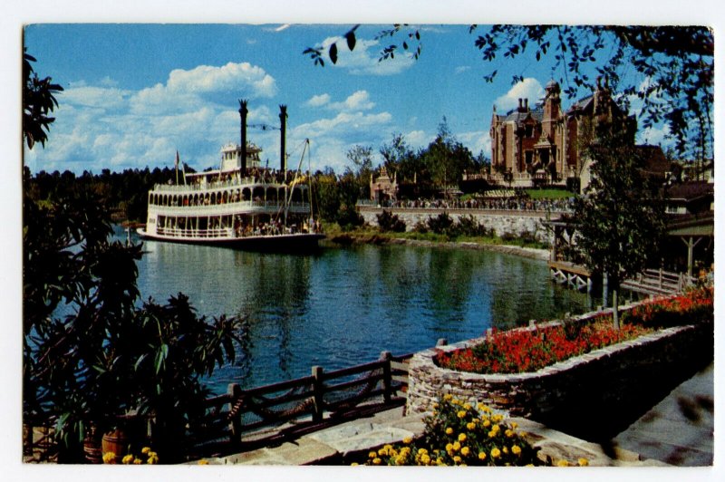Cruising Rivers of America Walt Disney World Vintage Postcard Standard View Card 