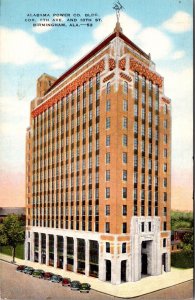 Postcard Alabama Power Co Building at Corner 6th & 18th in Birmingham, Alabama