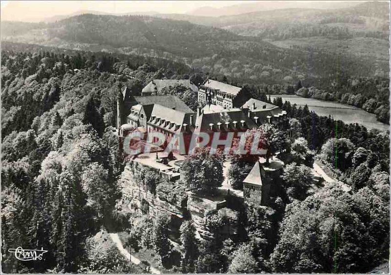 Modern Postcard Mont Sainte Odile B North Rhine East Coast Aerial view taken