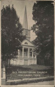 Jonesboro Tennessee TN Presbyterian Church c1910 Card/Postcard Blank Back