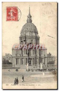 Old Postcard Paris Le Dome des Invalides