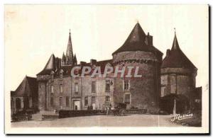 Old Postcard Sille le Guillaume Sarthe Vieux Chateau