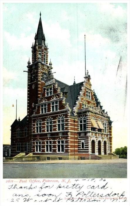 11440 NJ Paterson 1903  Post office