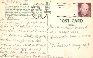 Vintage Postcard 1974 The Cross Memorial Sewanee Men Who Served World War I