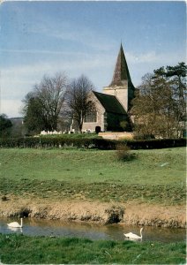 ALFRISTON, Cruciform Church, 1360, Cathedral of the Downs, Judges Post Postcard
