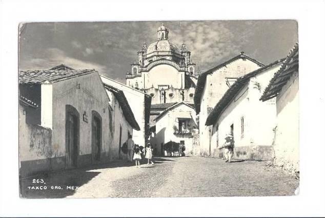 LP37  Mexico, postcard, Taxco Gro., Mexico, Real Photo.