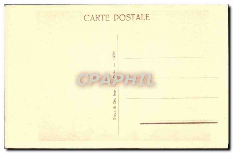 Old Postcard Greuze L & # 39Effroi Paris Louvre Museum