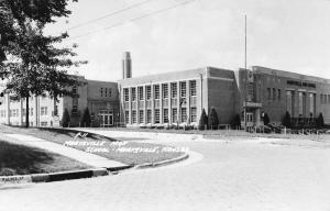 Marysville Kansas High School Real Photo Antique Postcard K55341