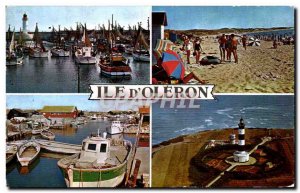 Modern Postcard Ile D Oleron The Oystercatcher Oyster Oyster port on the fairway