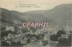 Old Postcard Le Mont Dore General view