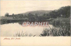 Old Postcard Albury mill ponds