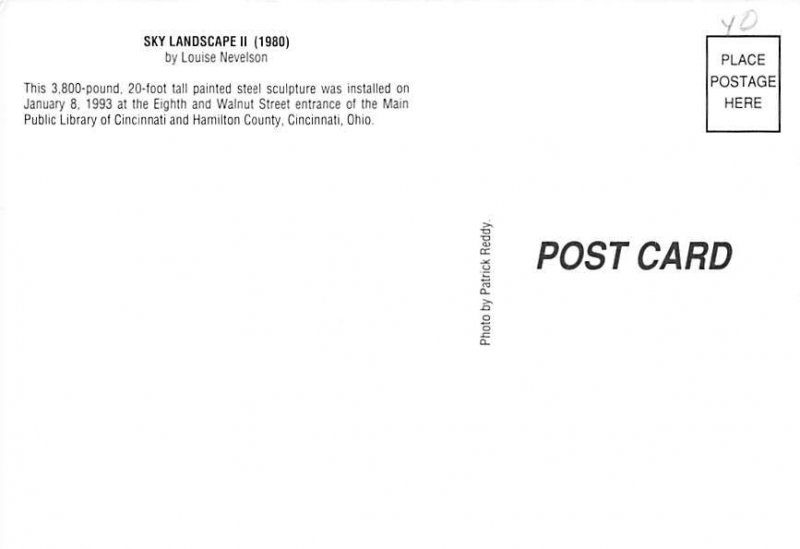 Sky Landscape, By Louise Nevelson 