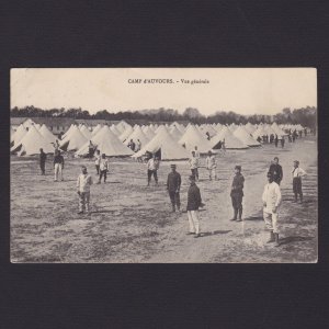 FRANCE 1906, Postcard, Camp d'Auvours, General view , Used