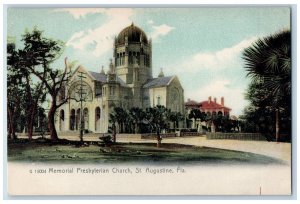 c1905 Memorial Presbyterian Church Building Dome St. Augustine Florida Postcard