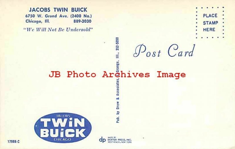 IL, Chicago, Illinois, Jacobs Twin Buick Auto Dealership