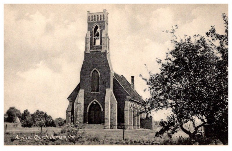 Canada  Durham  Anglican Church