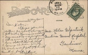 Car Auto Satire Comic A Ford Is Like A Bathtub c1915 Postcard