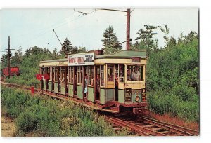 Kennebunkport Maine ME Vintage Postcard Seashore Trolley Museum No 1700 P Class