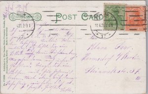 Scene in Spearfish Canyon South Dakota Vintage Postcard C364