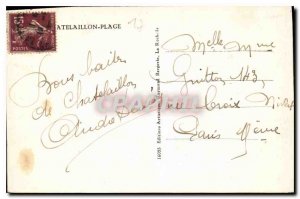 Old Postcard Chatelaillon Plage