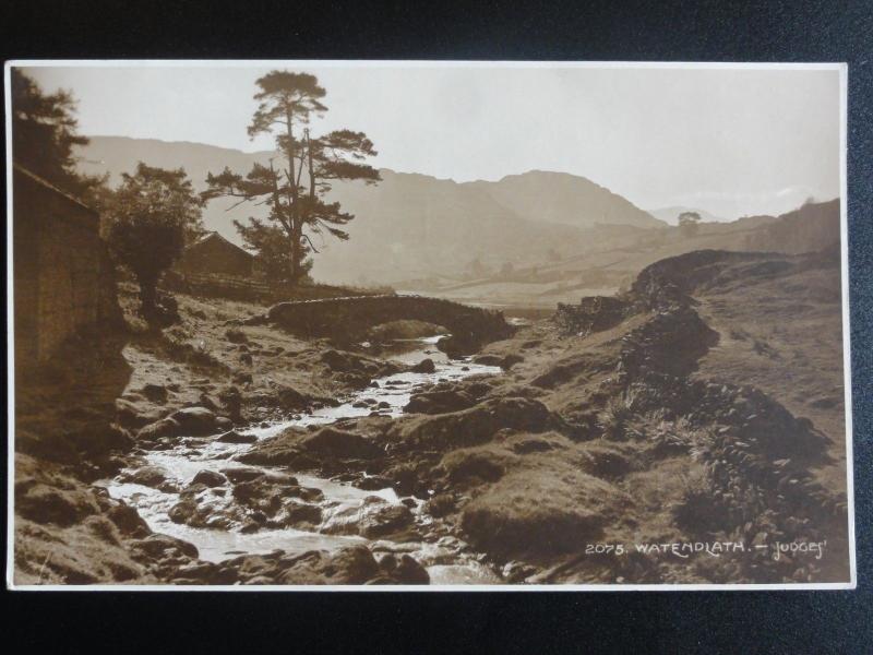 Cumbria: Watendlath c1914 RP - Pub by Judges