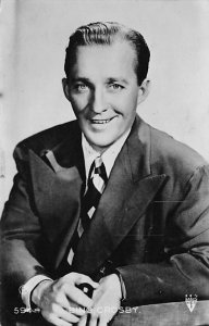 Bing Crosby real photo Music Singers Unused 