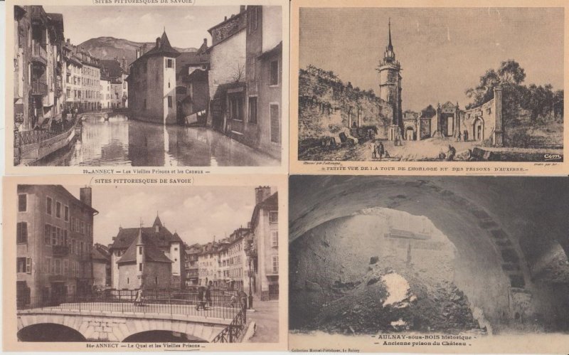PRISONS FRANCE 62 Vintage Postcards pre-1940 (L2856)