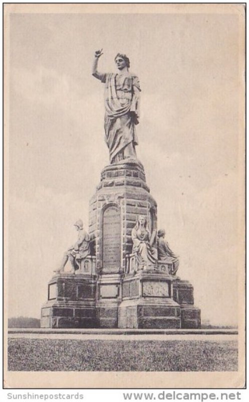 National Monument To The Forefathers Plymouth Massachusetts Albertype 1921