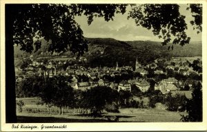 RPPC View of Kissingen Germany Real Photo Postcard US Army APO 1962