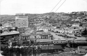 1956 Vista General de Nogales Sonora Mexico RPPC Real photo postcard 6494