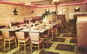 Vintage Postcard - Interior View - The Silver Spur Cafe - Jackson, Wyoming