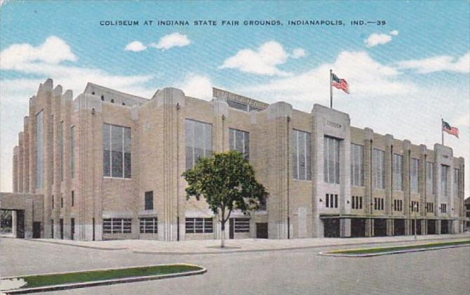 Indiana Indianapolis Coliseum At Indiana State Fair Grounds