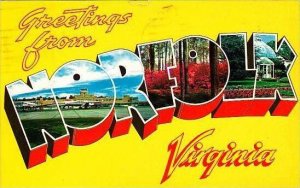 Virginia Norfolk Greetings From