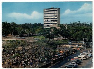 Ivory Coast Cote d'Ivoire 1970 Unused Postcard Abidjan Traditional Market