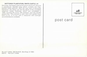 Nottoway Plantation White Castle Louisiana  Built 1859