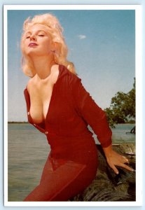 LISA WINTERS ~ Risque Bare Breasts by BUNNY YEAGER 4x6 - 1995 Postcard