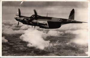 De Havilland DH-98 Mosquito 4 Bomber Plane Aviation Vintage RPPC C169