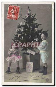 Old Postcard Fantasy Christmas Child