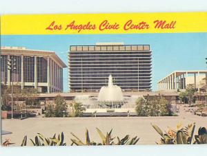 Pre-1980 CIVIC CENTER MALL Los Angeles California CA hp2501