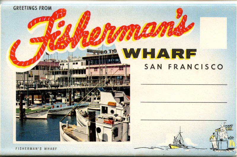 Folder - California. San Francisco, Fisherman's Wharf      (12 Views)