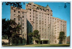 1962 The Lord Elgin Hotel Ottawa Ontario Canada Vintage Posted Postcard