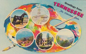 Greetings From Tennessee With Artist's Palate