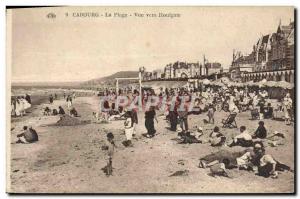 Old Postcard Cabourg The View Towards Beach Houlgate