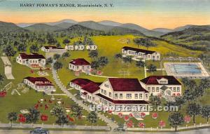 Harry Forman's Manor Mountaindale NY Unused