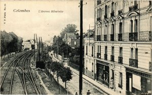 CPA COLOMBES Avenue Ménelotte (413453)