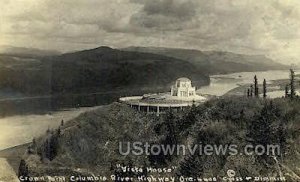 Real photo - Crown Point - Columbia River Highway, Oregon