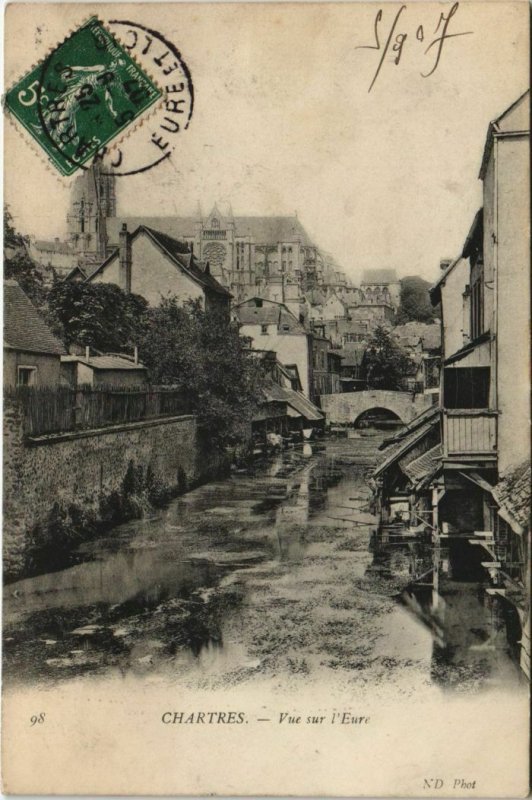 CPA Chartres vue sur l'Eure FRANCE (1154944)