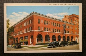 Mint Vintage Floridan Hotel Tallahassee Florida Real Picture Postcard RPPC