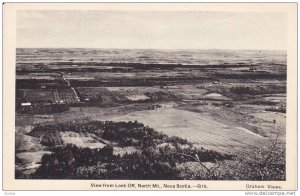 View from Look Off , North Mt , Nova Scotia , Canada , 30-40s