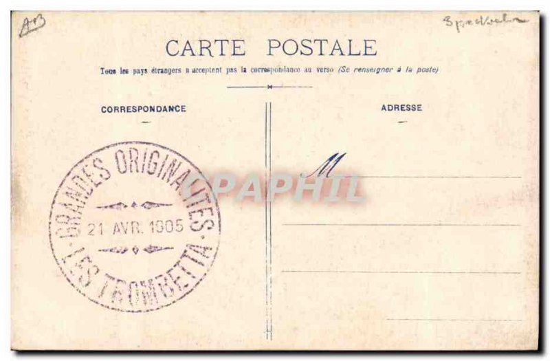 Old Postcard The Trombetta